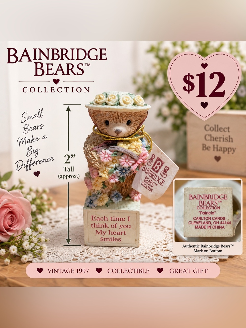 Bainbridge Bear Figurine